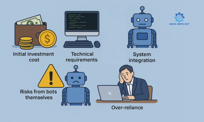 Challenges in deploying risk management with bots