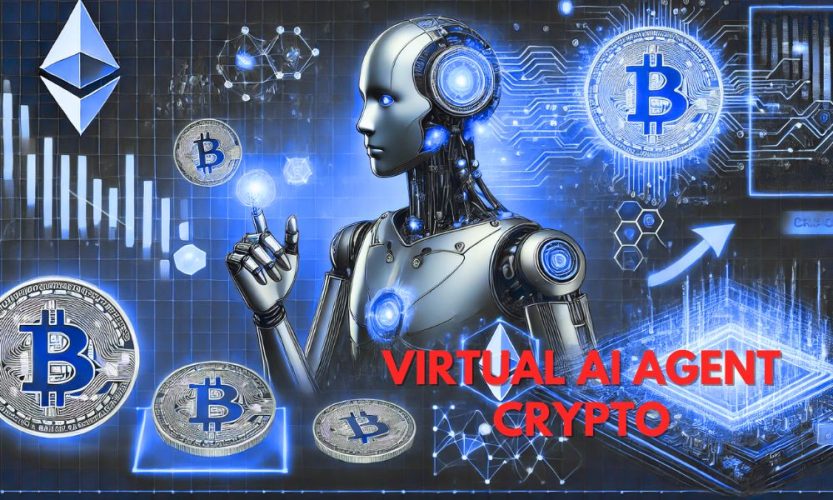 Virtual AI agent crypto