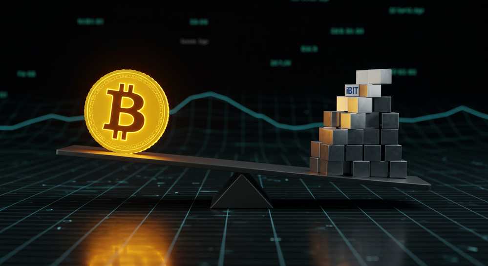 How to calculate the iBIT to BTC ratio yourself